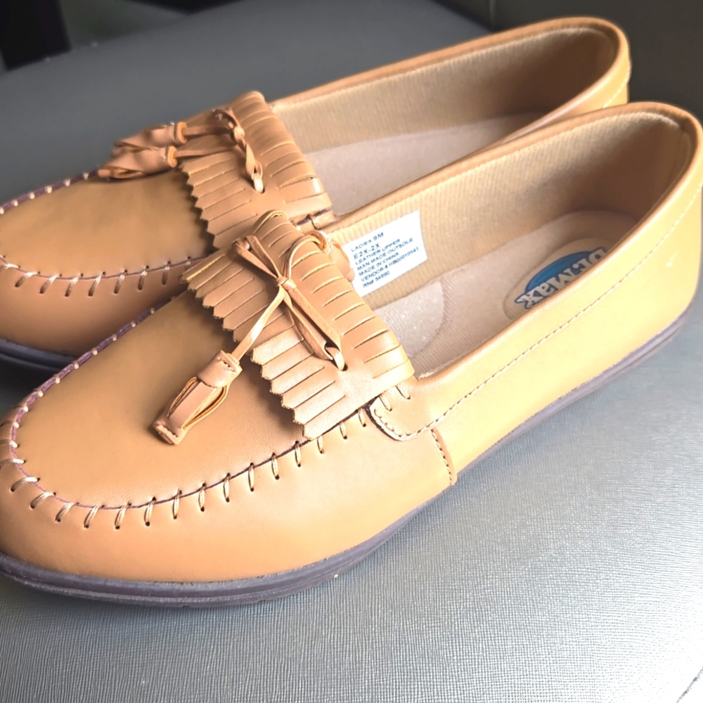 Dr. Max™ Leather Kiltie Tassel Loafers